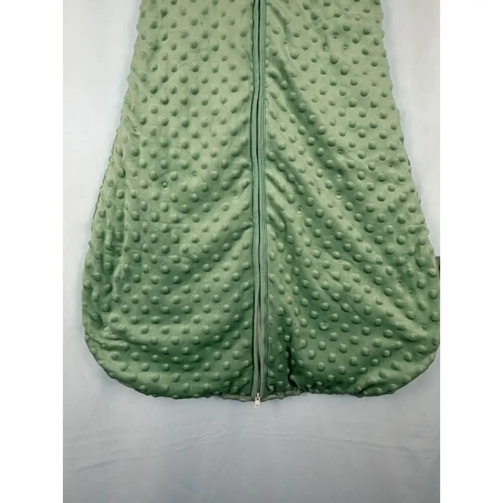FILLEEP Baby Sleep Bag Sack Infant‎ Green Size L 12-18mo 2-Way Zipper Warm Cozy